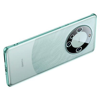 For Huawei Mate 60 Pro+ Case Vacuum Electroplating AG Fingerprint-Proof TPU Phone Cover