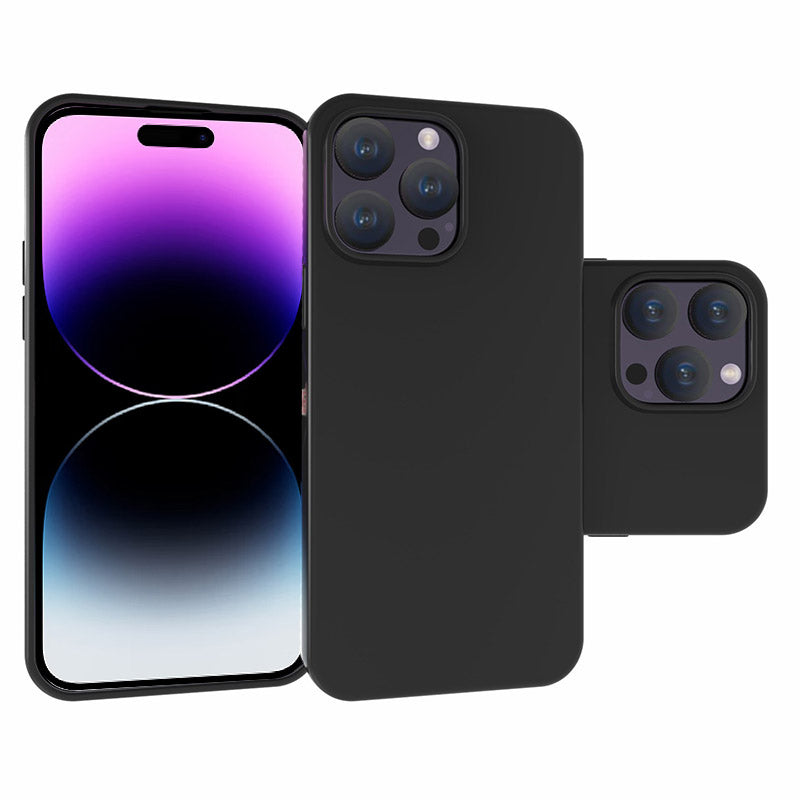 10Pcs  /  Pack for iPhone 15 Pro Max Dual-sided Matte Phone Cover TPU Smartphone Case