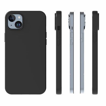 10Pcs  /  Pack Dual-sided Matte Phone Cover for iPhone 15 Plus , Flexible TPU Phone Case