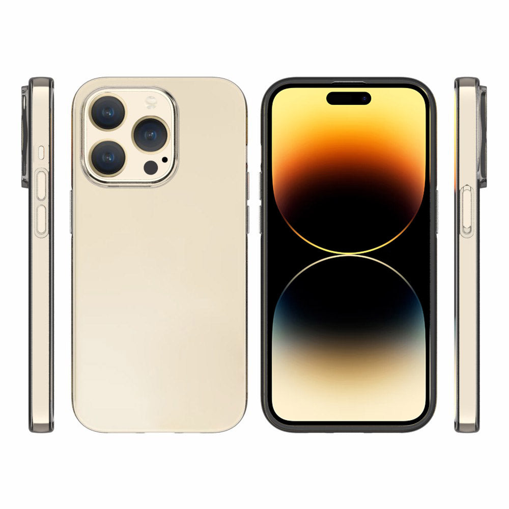 10Pcs  /  Pack Clear Phone Shell For iPhone 15 Pro , TPU Case Inner Watermark-Free Texture Phone Cover