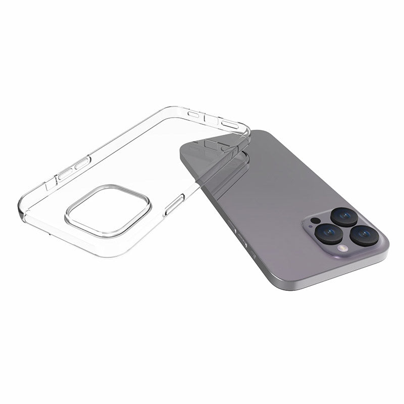 10Pcs  /  Pack Clear Phone Shell For iPhone 15 Pro Max , TPU Case Inner Watermark-Free Texture Phone Cover