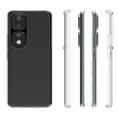 10Pcs  /  Pack Mobile Phone Cover For Honor 90 Pro , TPU Case Inner Watermark-Free Texture Shell
