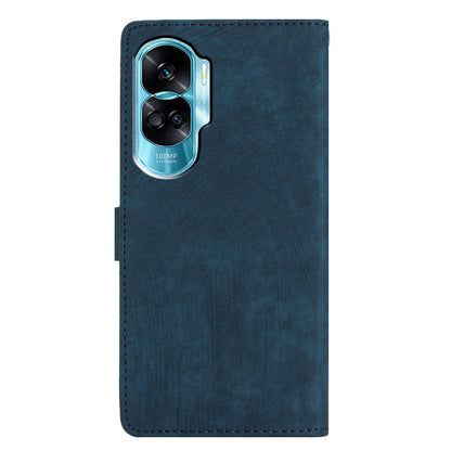 For Honor 90 Lite 5G / X50i 5G Case Solid Color PU Leather Wallet Phone Cover