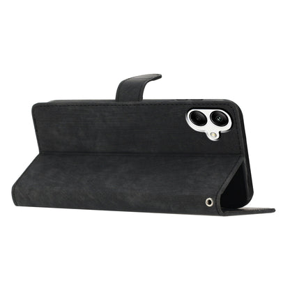For Samsung Galaxy A05 4G Case PU Leather Folding Stand Solid Color Phone Cover