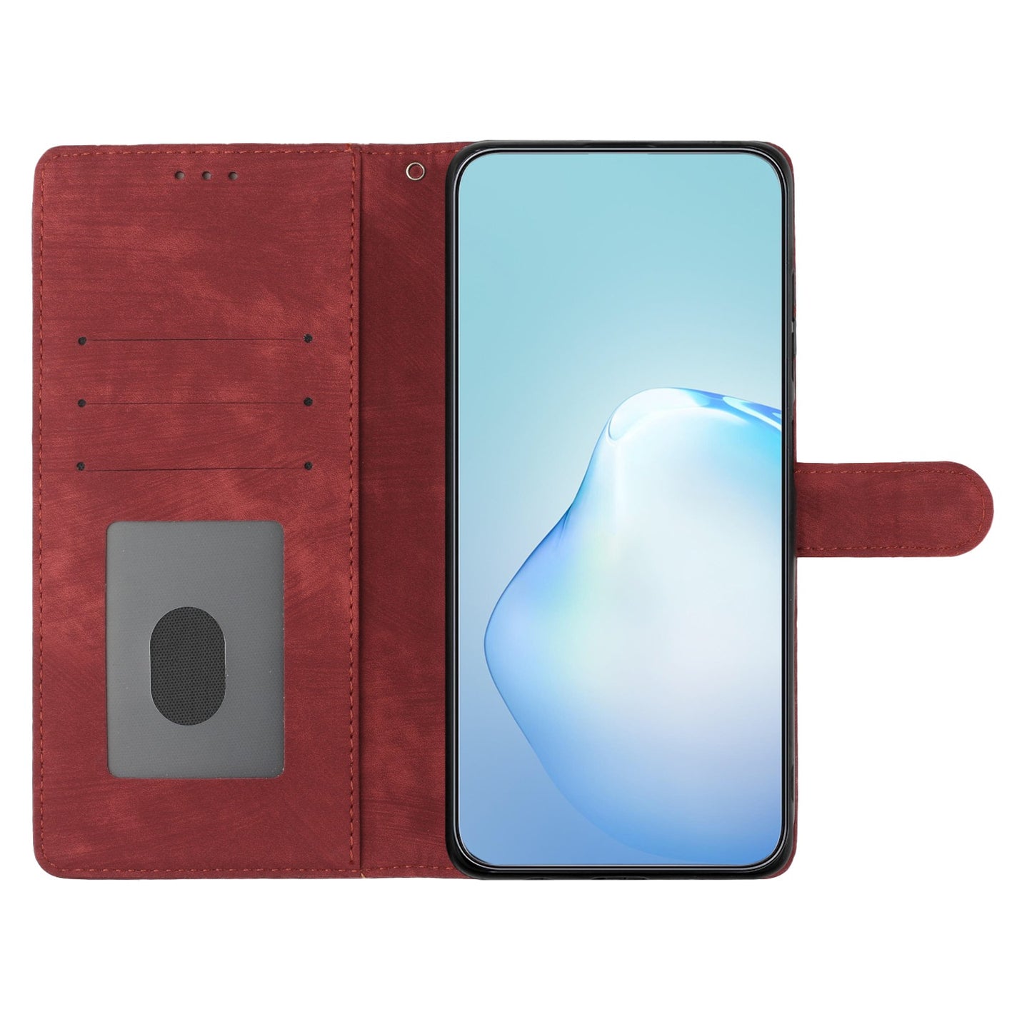For Samsung Galaxy A05s 4G Case Skin-touch Feeling PU Leather Phone Cover