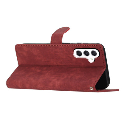 For Samsung Galaxy A05s 4G Case Skin-touch Feeling PU Leather Phone Cover