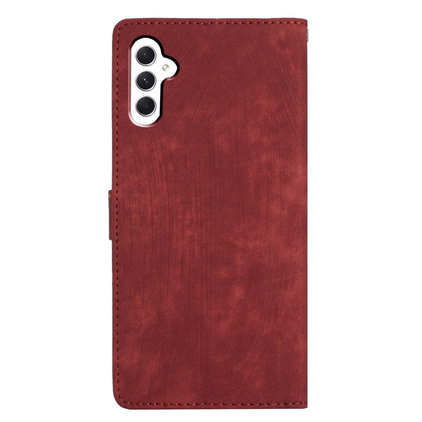 For Samsung Galaxy A05s 4G Case Skin-touch Feeling PU Leather Phone Cover