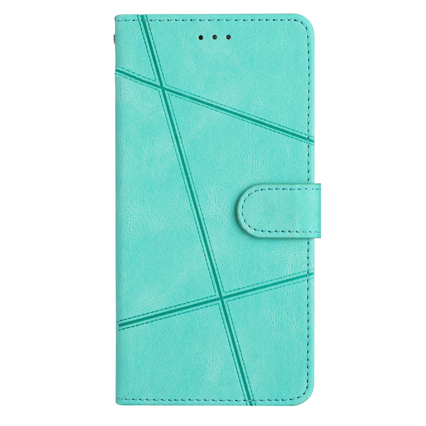 For Samsung Galaxy A05 4G Crazy Horse Texture Wallet Case PU Leather Imprinted Lines Phone Stand Cover