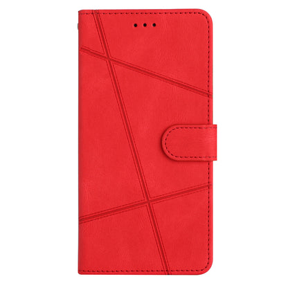 For Samsung Galaxy A05 4G Crazy Horse Texture Wallet Case PU Leather Imprinted Lines Phone Stand Cover