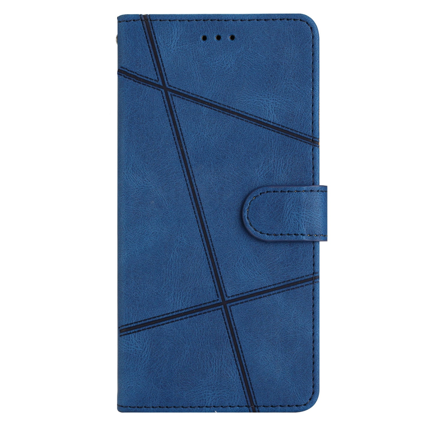 For Samsung Galaxy A05 4G Crazy Horse Texture Wallet Case PU Leather Imprinted Lines Phone Stand Cover