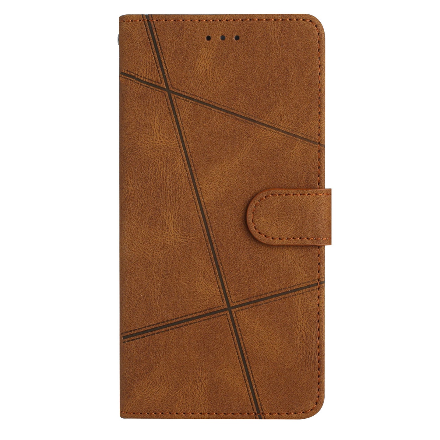For Samsung Galaxy A05 4G Crazy Horse Texture Wallet Case PU Leather Imprinted Lines Phone Stand Cover