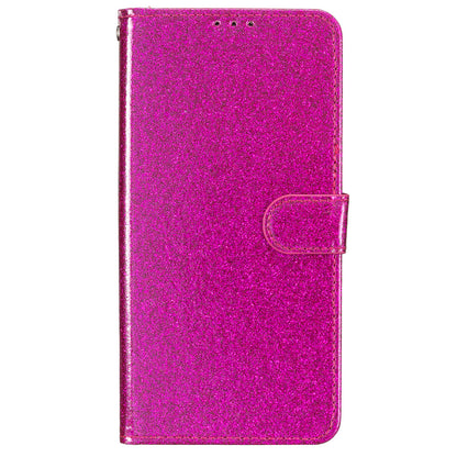 For Samsung Galaxy A05s 4G Case Glittery PU Leather Phone Cover with Wallet Stand