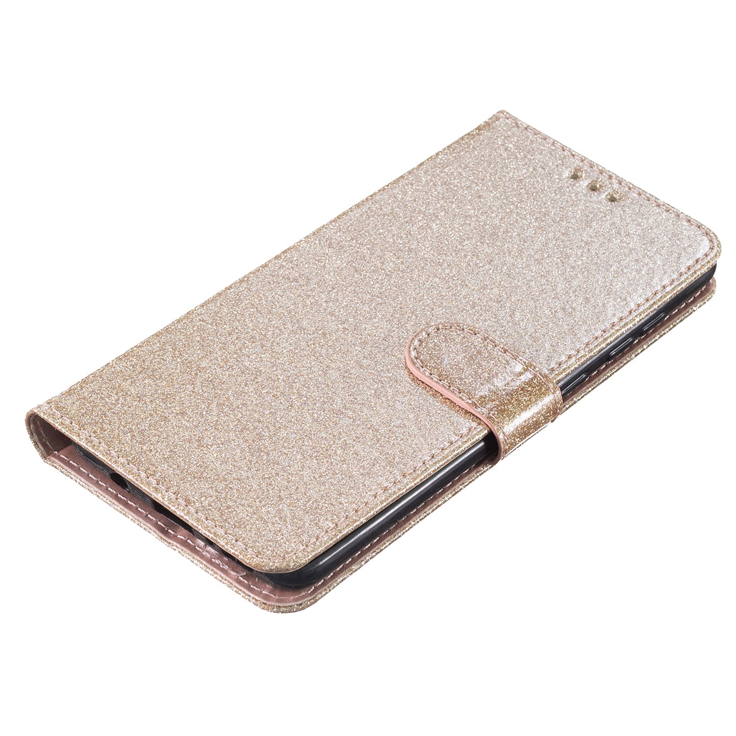 For Samsung Galaxy A05s 4G Case Glittery PU Leather Phone Cover with Wallet Stand