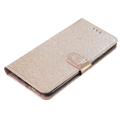 For Samsung Galaxy A05s 4G Case Glittery PU Leather Phone Cover with Wallet Stand