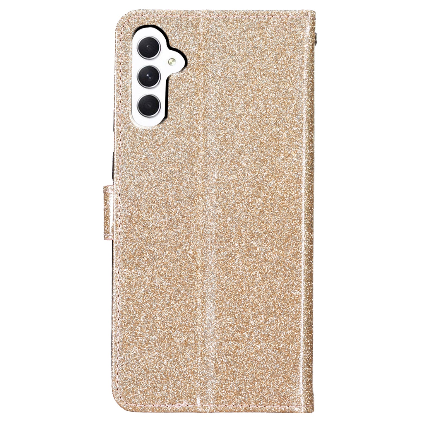 For Samsung Galaxy A05s 4G Case Glittery PU Leather Phone Cover with Wallet Stand