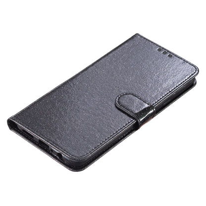 For Huawei Mate 60 Pro Glittery PU Leather Phone Case Anti-fall Wallet Stand Cover
