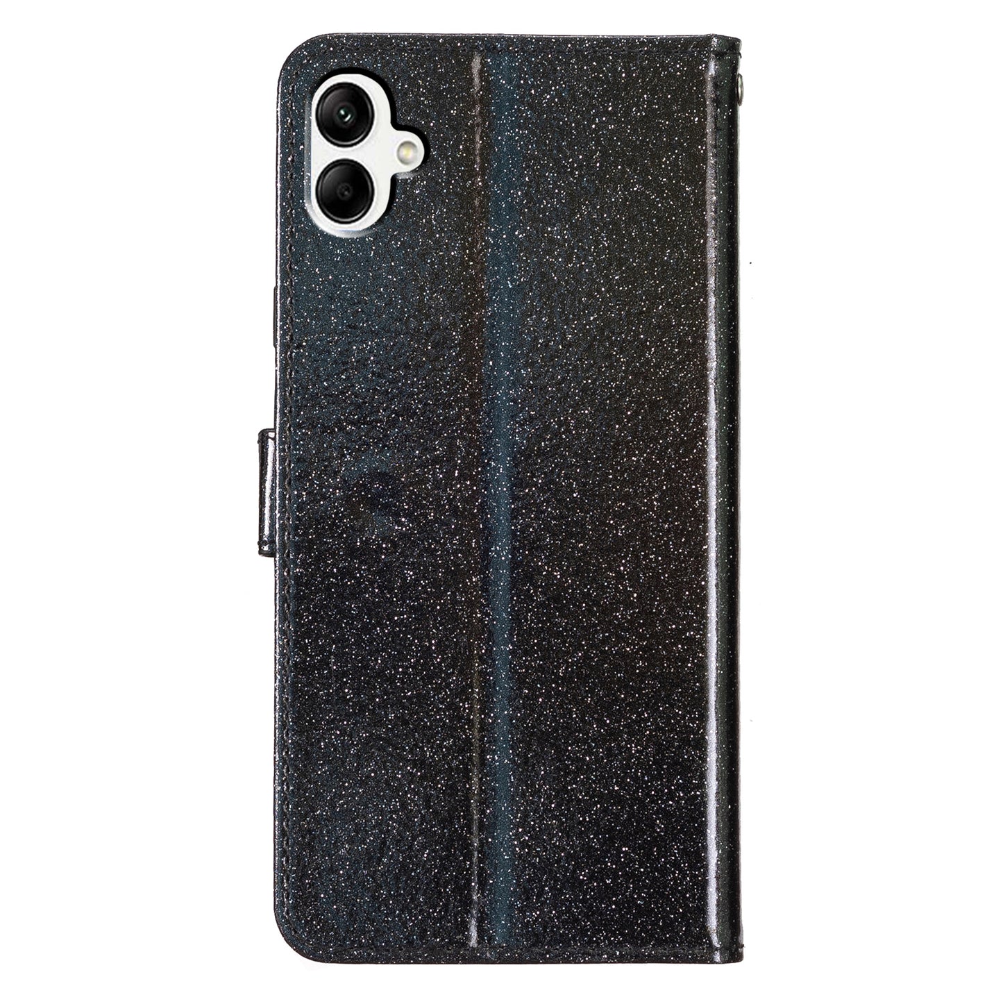 For Samsung Galaxy A05 4G Glittery PU Leather Wallet Phone Case Shockproof Flip Stand Cover