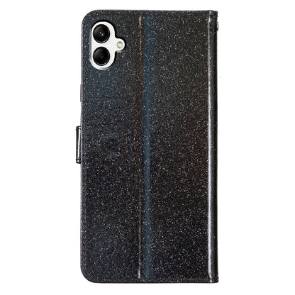For Samsung Galaxy A05 4G Glittery PU Leather Wallet Phone Case Shockproof Flip Stand Cover