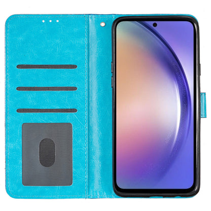 For Samsung Galaxy A05 4G Glittery PU Leather Wallet Phone Case Shockproof Flip Stand Cover