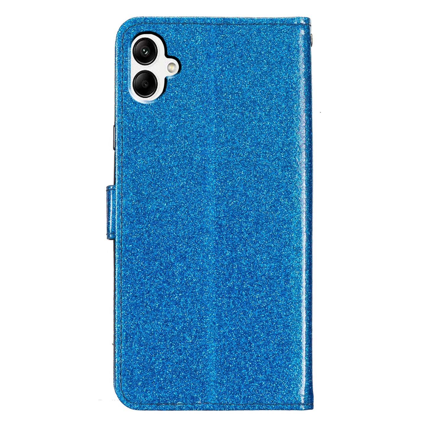 For Samsung Galaxy A05 4G Glittery PU Leather Wallet Phone Case Shockproof Flip Stand Cover