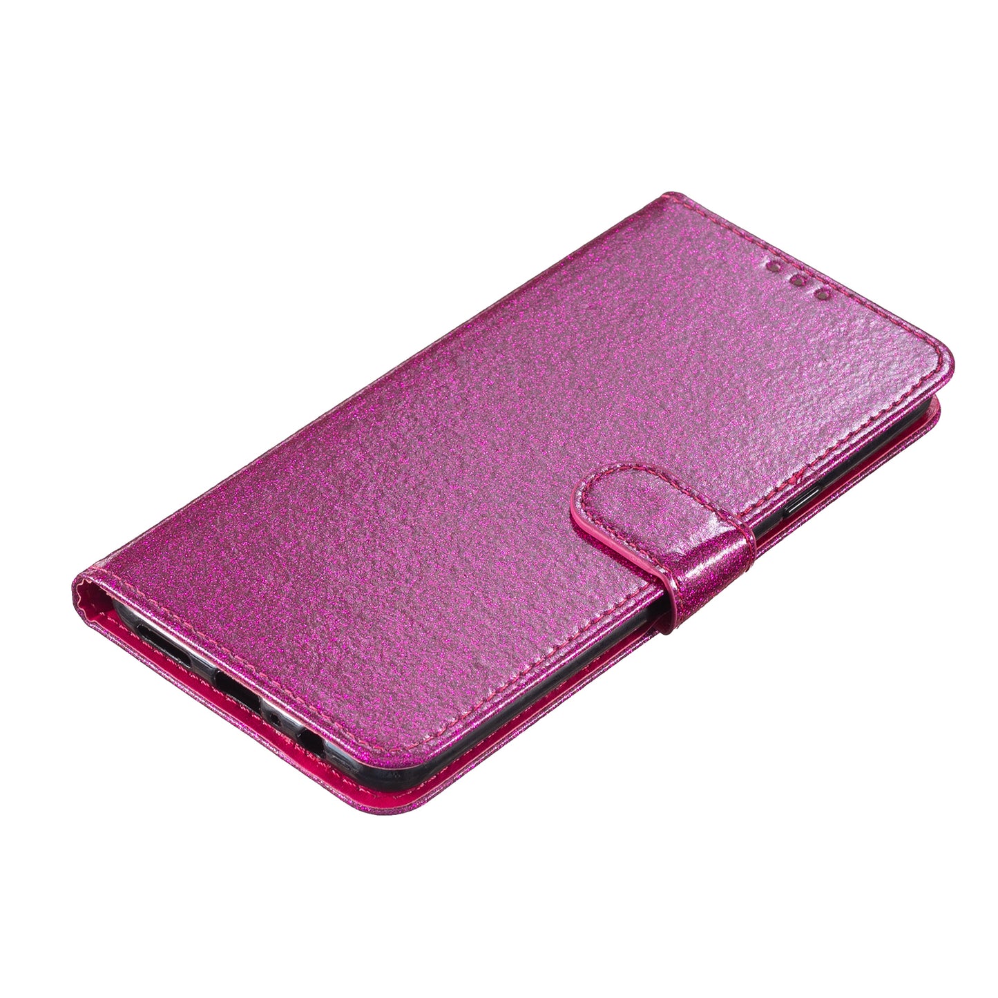 For Samsung Galaxy A05 4G Glittery PU Leather Wallet Phone Case Shockproof Flip Stand Cover