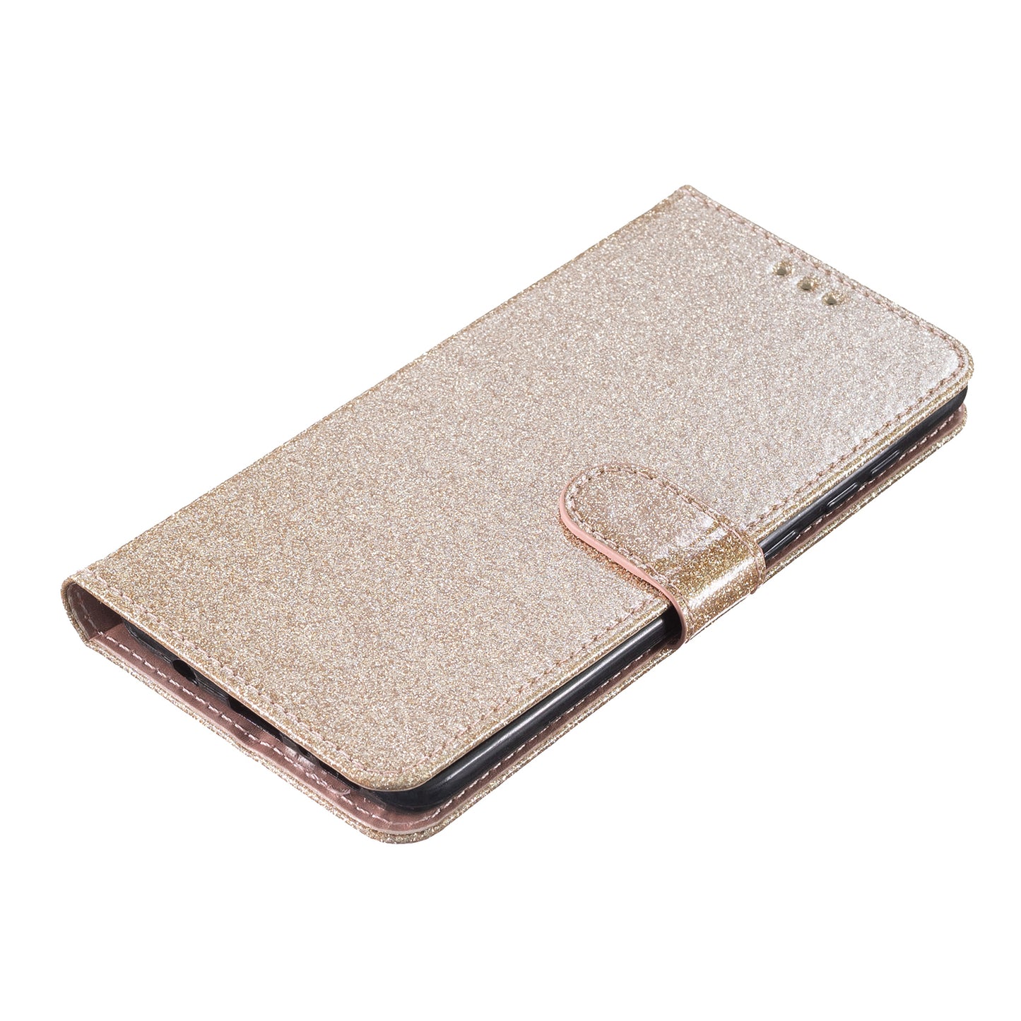 For Samsung Galaxy A05 4G Glittery PU Leather Wallet Phone Case Shockproof Flip Stand Cover