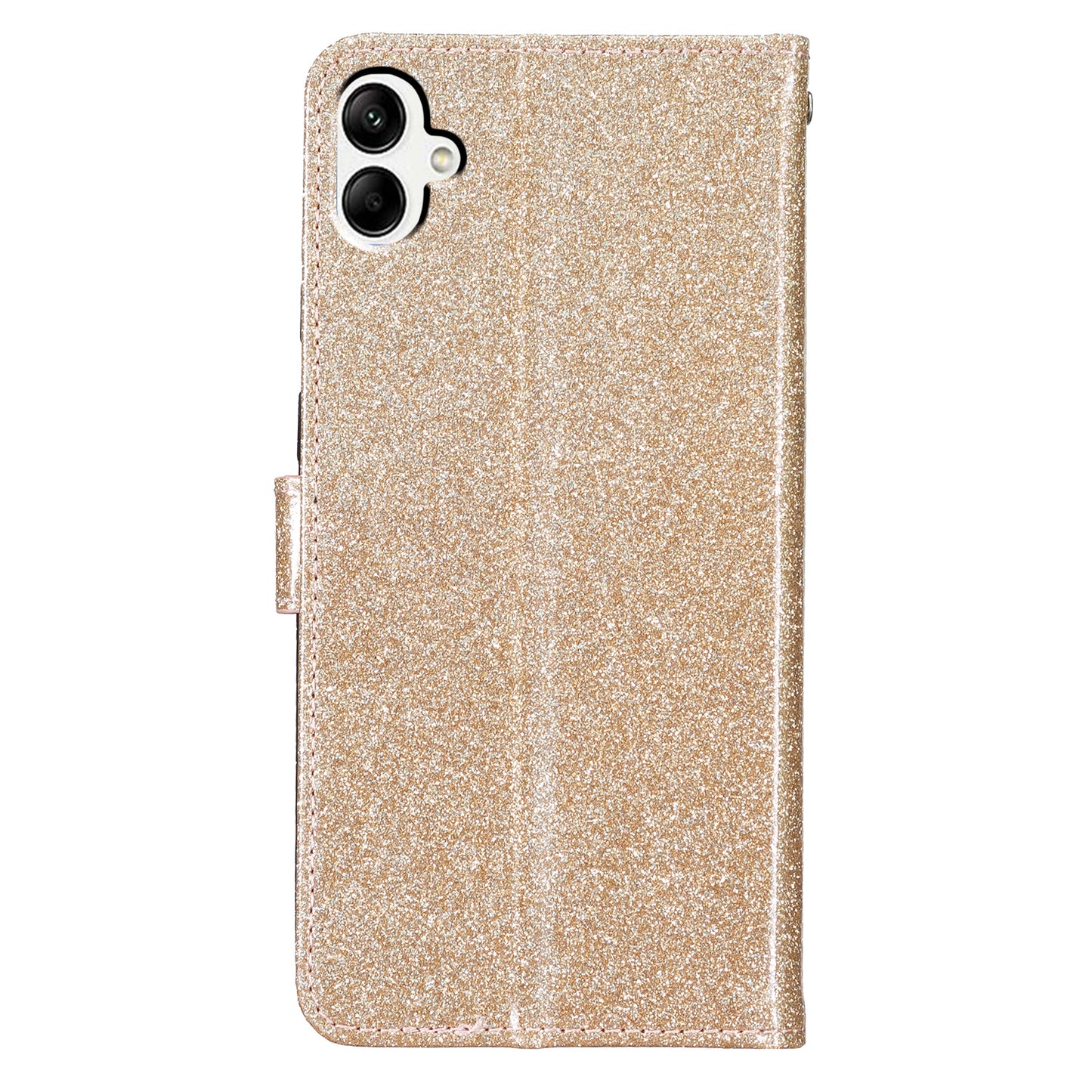 For Samsung Galaxy A05 4G Glittery PU Leather Wallet Phone Case Shockproof Flip Stand Cover