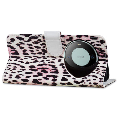 For Huawei Mate 60 Pro Case Flip Leather Wallet Pattern Printing Phone Cover