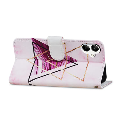 For Samsung Galaxy A05 4G Case Pattern Printing Stand PU Leather Phone Cover