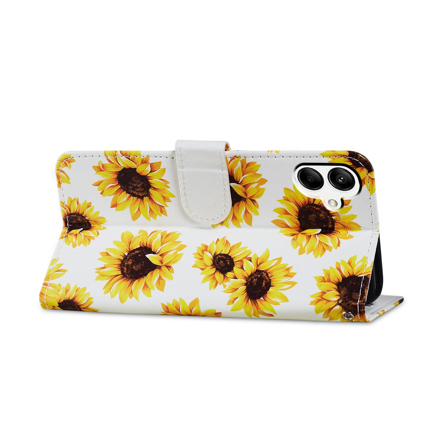 For Samsung Galaxy A05 4G Case Pattern Printing Stand PU Leather Phone Cover