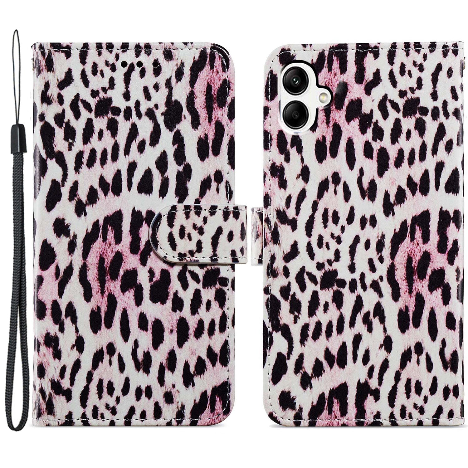 For Samsung Galaxy A05 4G Case Pattern Printing Stand PU Leather Phone Cover