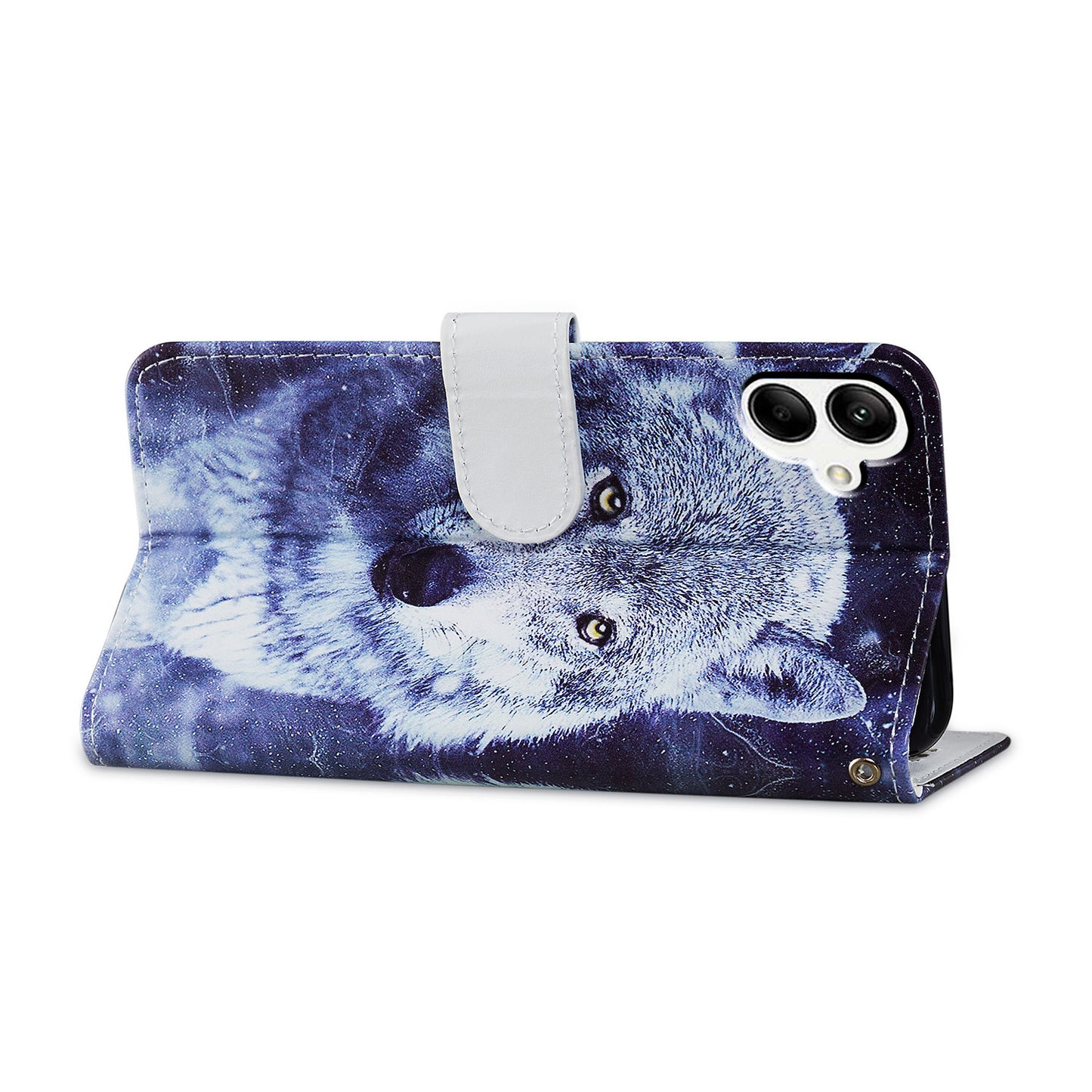 For Samsung Galaxy A05 4G Case Pattern Printing Stand PU Leather Phone Cover