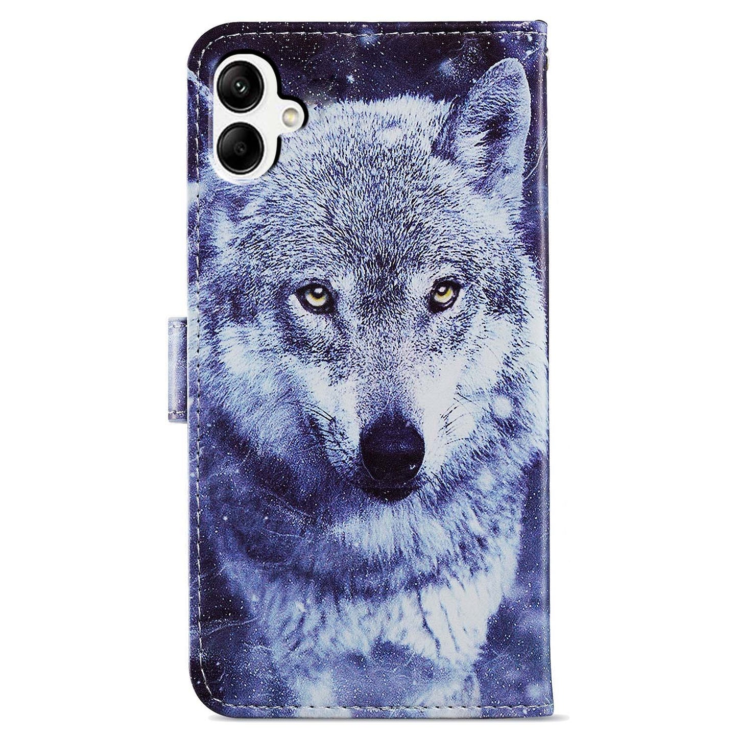 For Samsung Galaxy A05 4G Case Pattern Printing Stand PU Leather Phone Cover