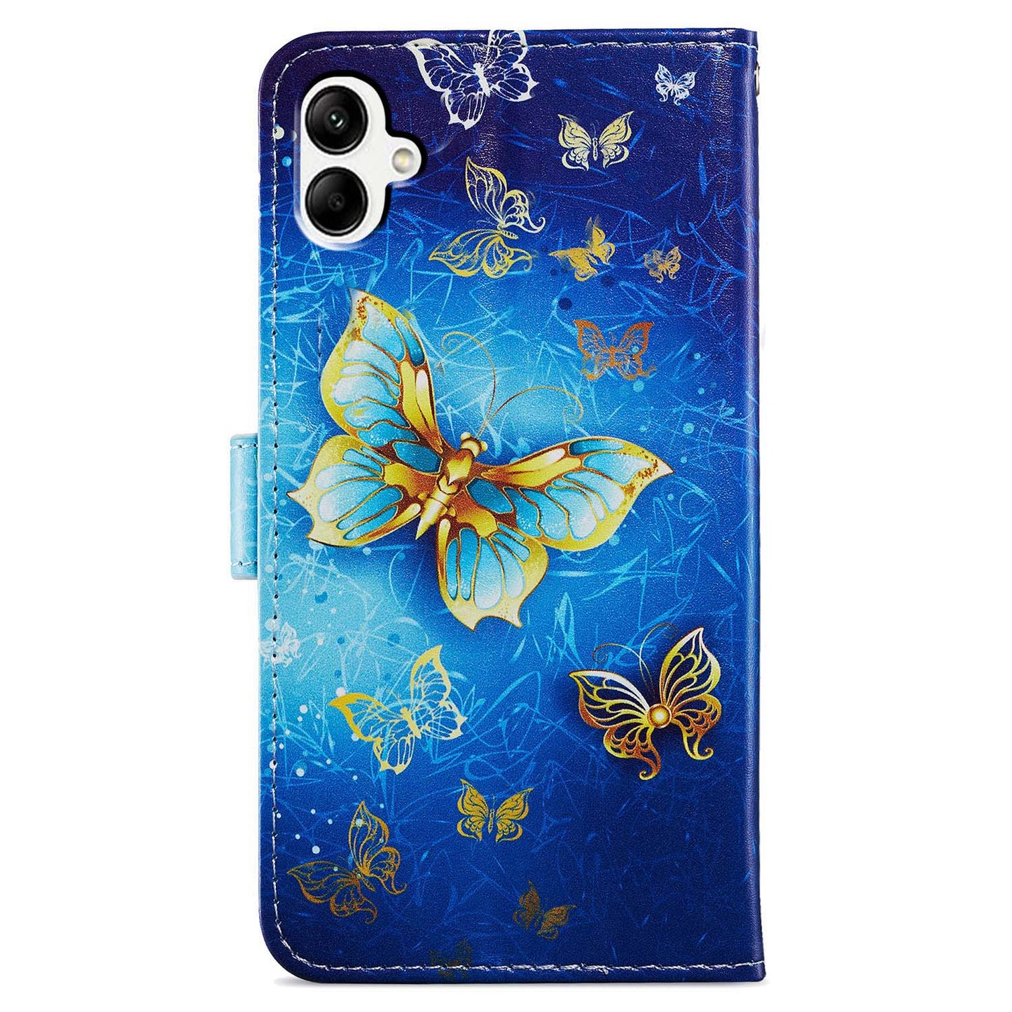 For Samsung Galaxy A05 4G Case Pattern Printing Stand PU Leather Phone Cover