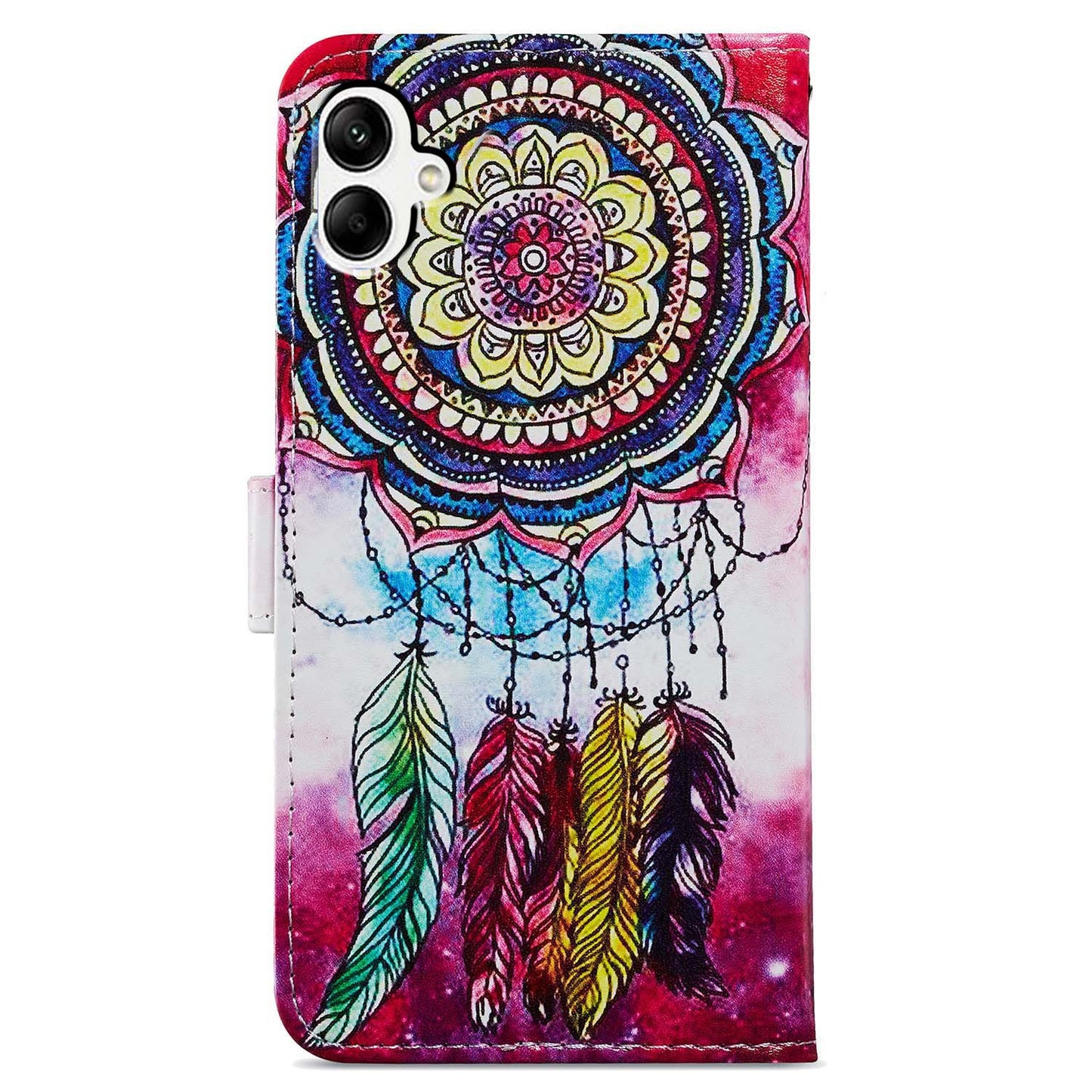 For Samsung Galaxy A05 4G Case Pattern Printing Stand PU Leather Phone Cover
