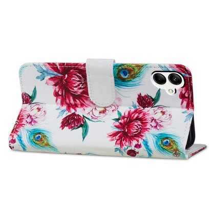 For Samsung Galaxy A05 4G Case Pattern Printing Stand PU Leather Phone Cover