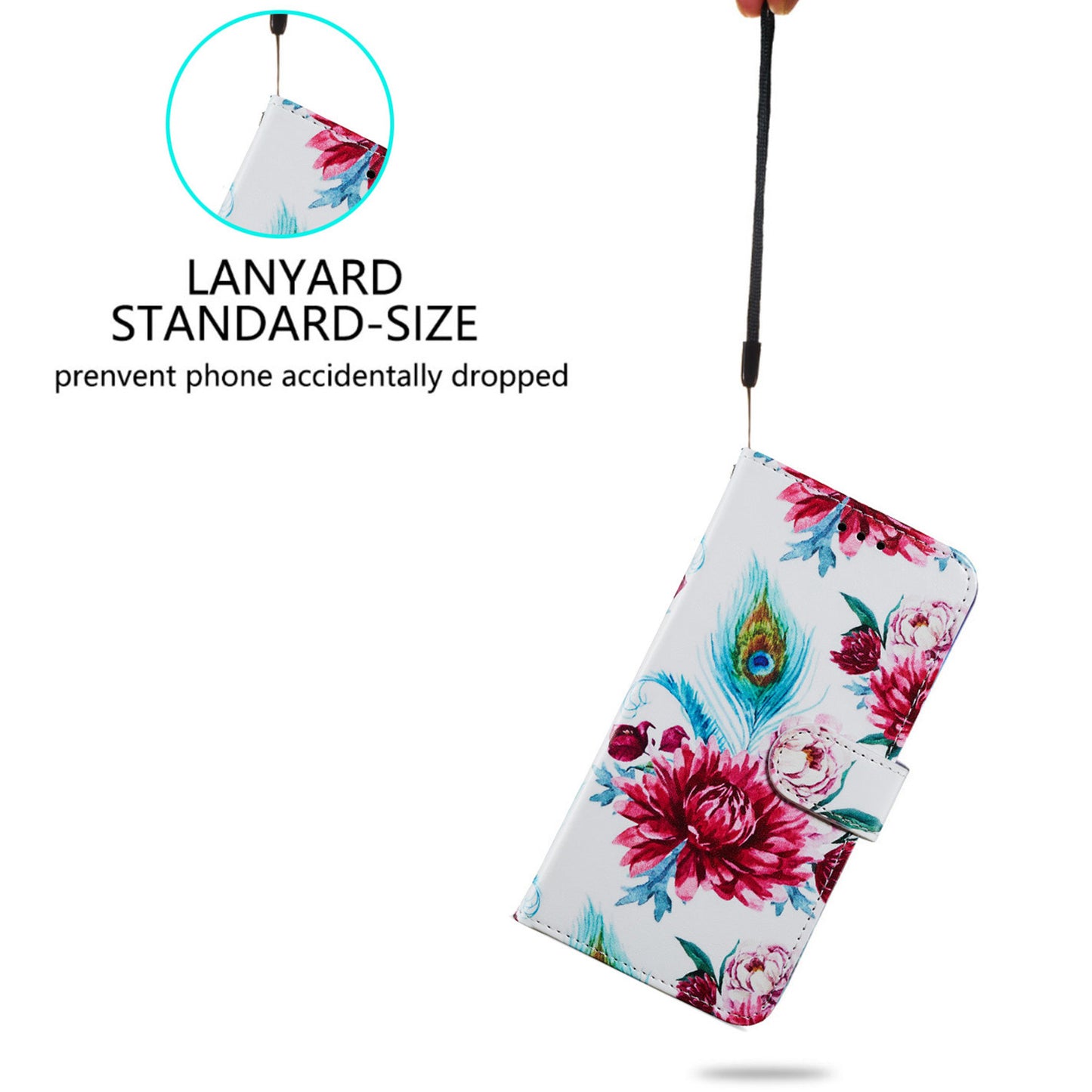 For Samsung Galaxy A05 4G Case Pattern Printing Stand PU Leather Phone Cover