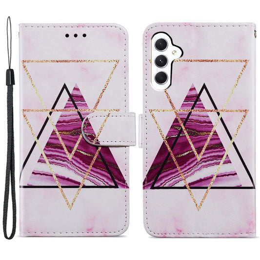 For Samsung Galaxy A05s 4G Wallet Case PU Leather Pattern Printing Phone Cover