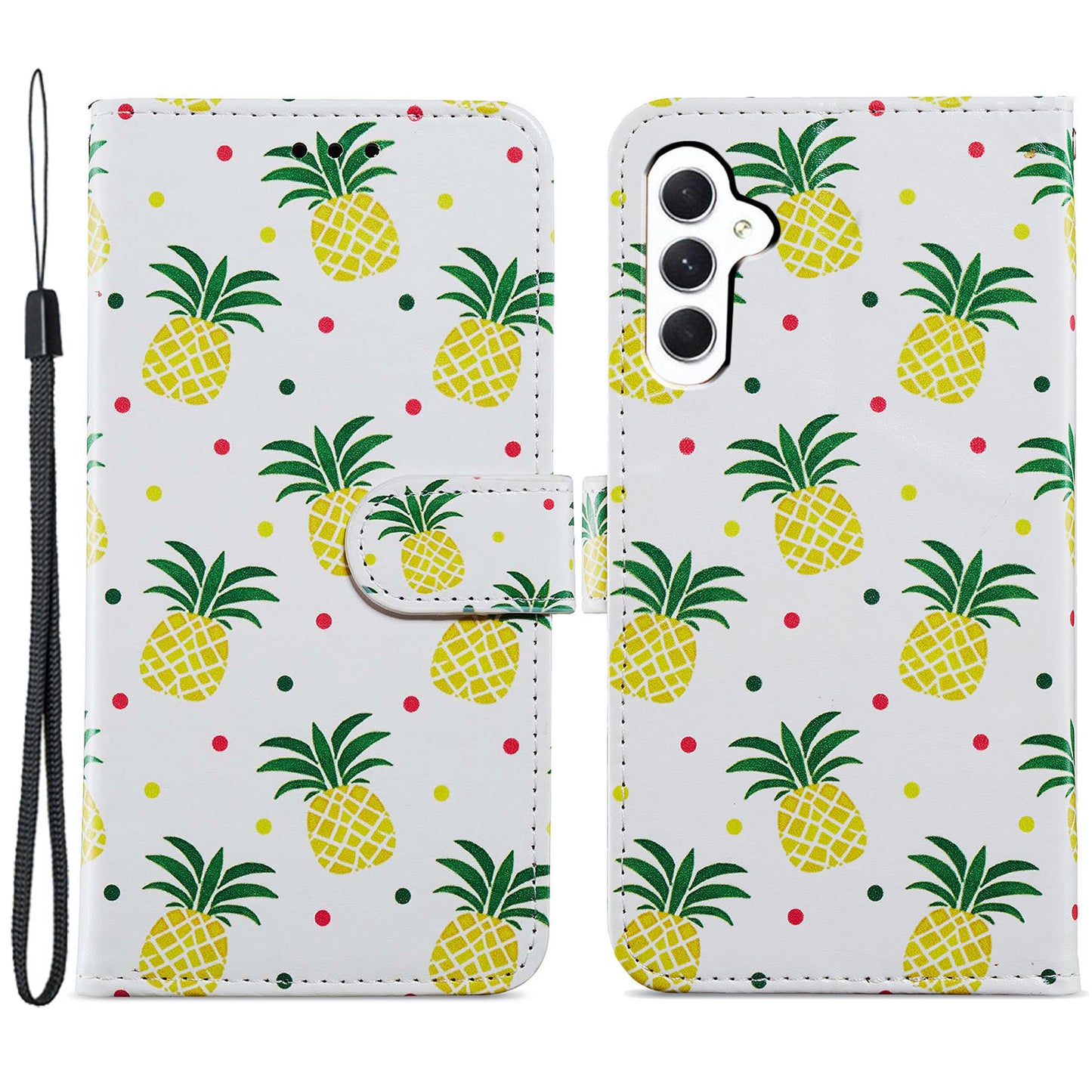 For Samsung Galaxy A05s 4G Wallet Case PU Leather Pattern Printing Phone Cover