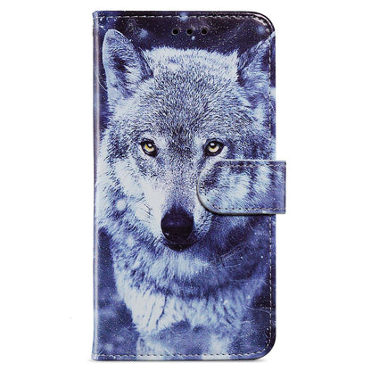 For Samsung Galaxy A05s 4G Wallet Case PU Leather Pattern Printing Phone Cover