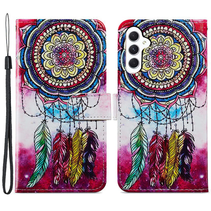For Samsung Galaxy A05s 4G Wallet Case PU Leather Pattern Printing Phone Cover