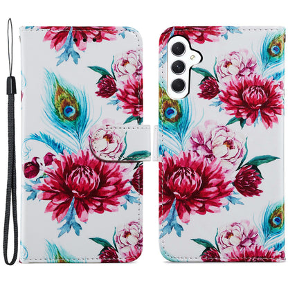 For Samsung Galaxy A05s 4G Wallet Case PU Leather Pattern Printing Phone Cover