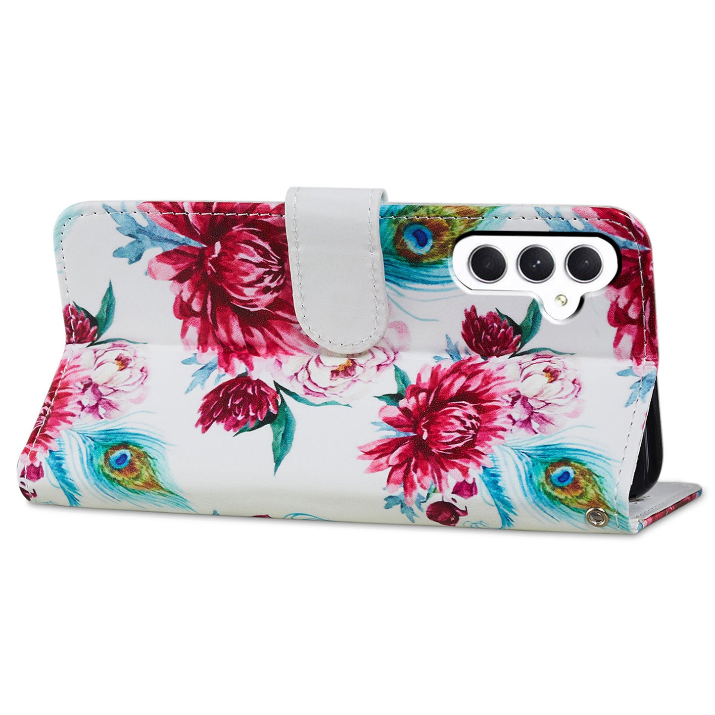 For Samsung Galaxy A05s 4G Wallet Case PU Leather Pattern Printing Phone Cover