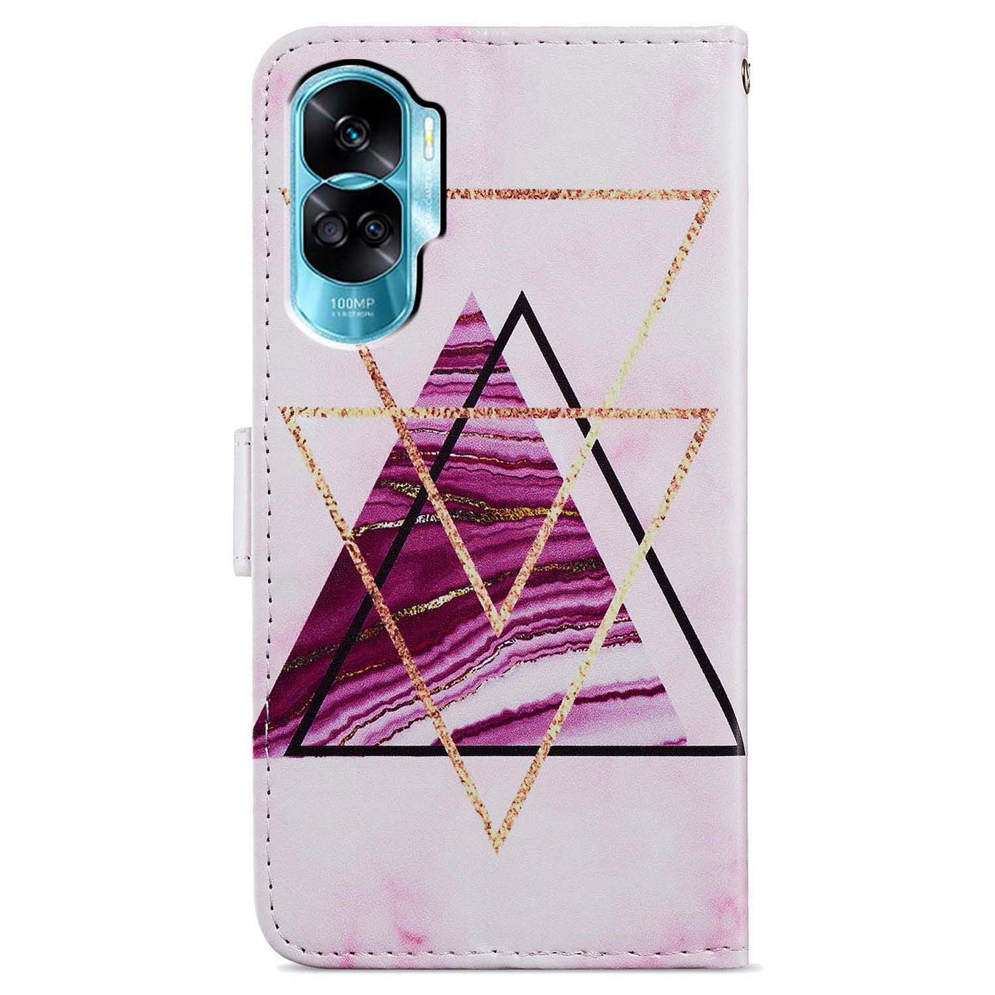 For Honor 90 Lite 5G / X50i 5G Case PU Leather Pattern Flip Wallet Phone Cover