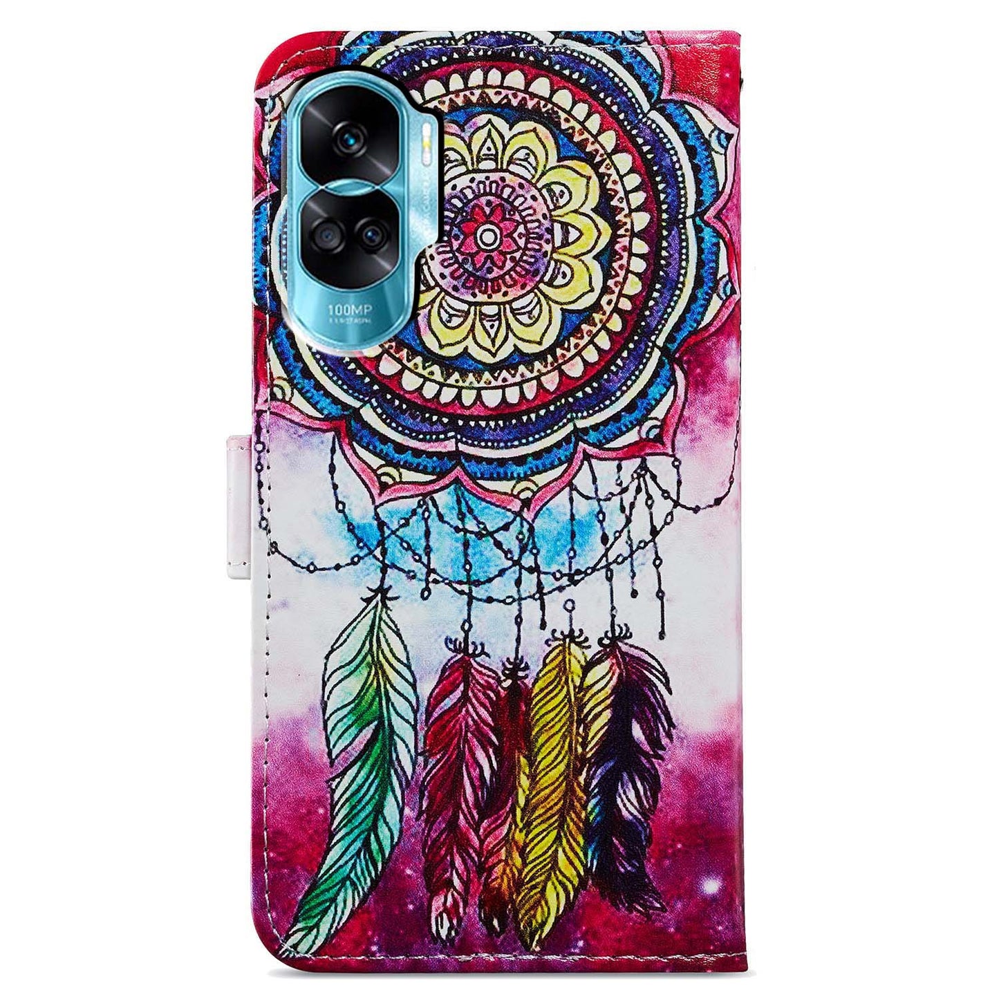 For Honor 90 Lite 5G / X50i 5G Case PU Leather Pattern Flip Wallet Phone Cover