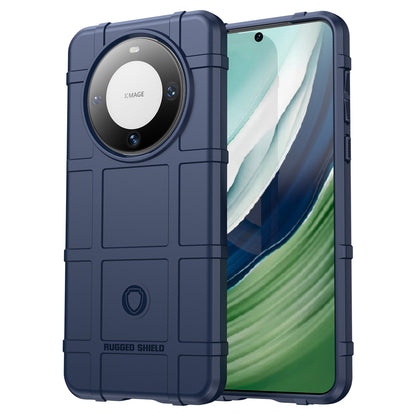 For Huawei Mate 60 Case Anti-scratch Square Grid Texture TPU Phone Protector