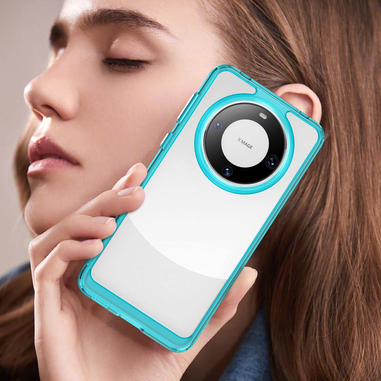 For Huawei Mate 60 Pro Case TPU+Acrylic Drop-proof Phone Cover