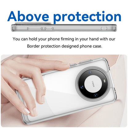 For Huawei Mate 60 Cover Drop-proof TPU+Acrylic Phone Case