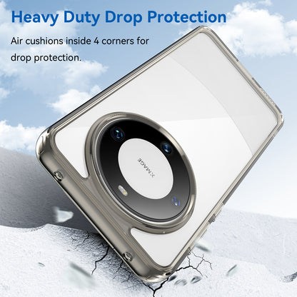 For Huawei Mate 60 Cover Drop-proof TPU+Acrylic Phone Case