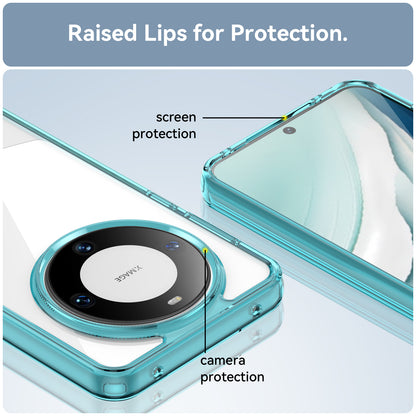 For Huawei Mate 60 Cover Drop-proof TPU+Acrylic Phone Case